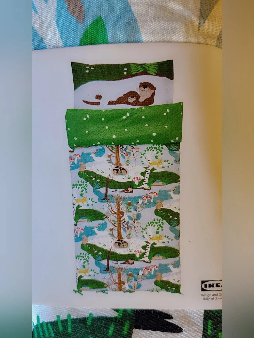 NWT Twin Duvet & Pillowcase Set | Woodland Forest Bedding